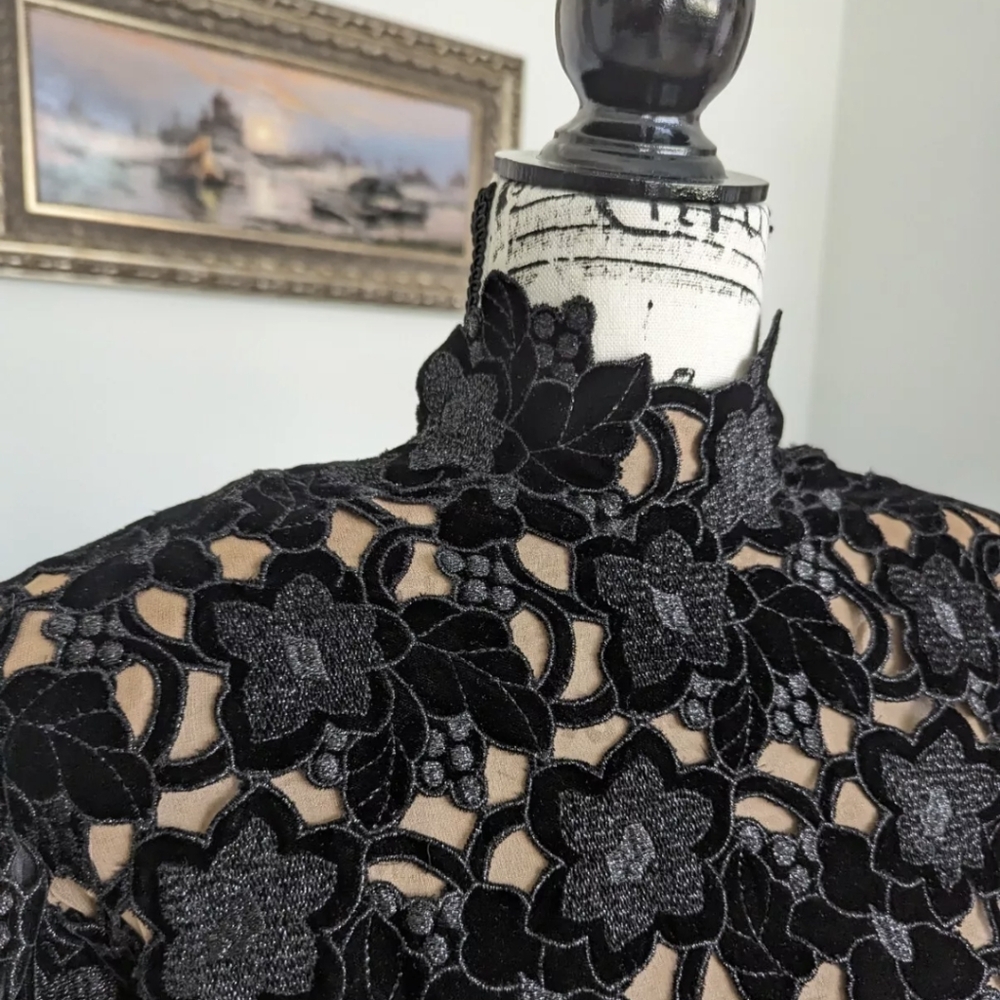 Hanae Mori Dress 1970s - Picture 3 of 10